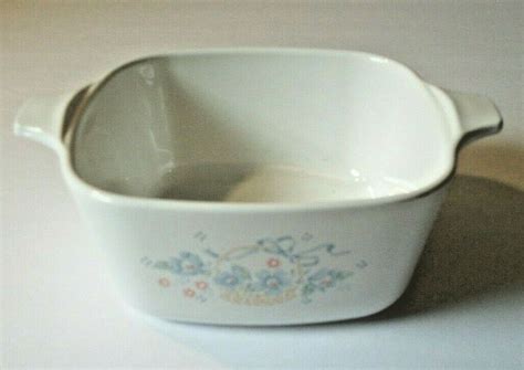 Corning Ware P 43 B 2 34 Cup Country Cornflower Mini Casserole Pan