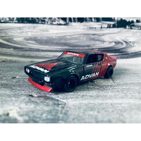 Hot Wheels Nissan Skyline Advan 2000Gtr Lbwk 2000Gt R Kenmeri Boxset Garage Advan Premium 2000