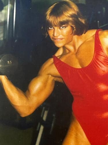 Juliette Bergmann Female Bodybuilding Muscle Fitness Photo Rp Ebay