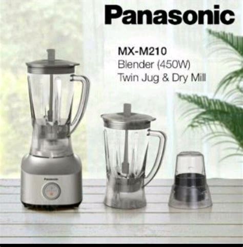 NEW MODEL MX EX1031 Panasonic Blender With Twin Jug And Dry Mill MX