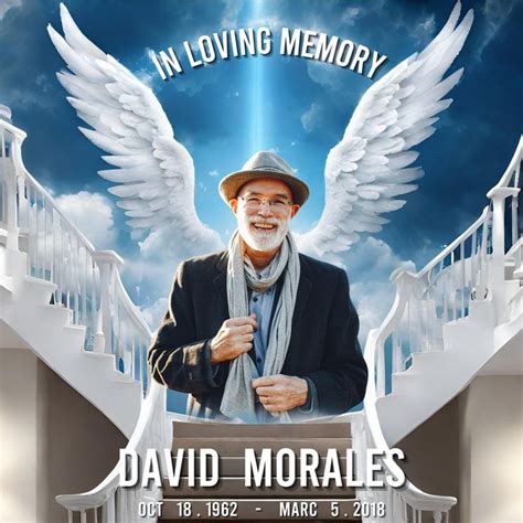 White Stairs To Heaven And White Angel Wings In Loving Memory PNG