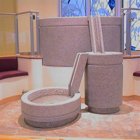 Immersion Baptismal Fonts By Water Structures