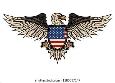 Similar Images Stock Photos Vectors Of Bald Eagle Design Holding The