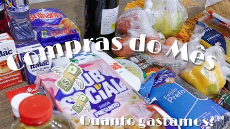 Compras Do M S De Novembro Para Um Casal Quanto Gastamos Youtube