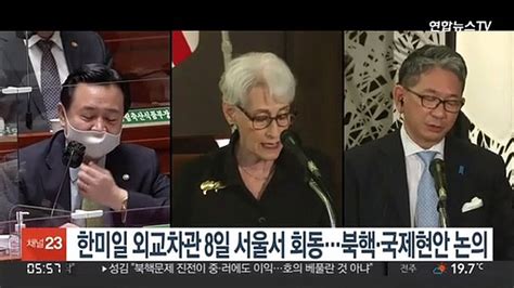 한미일 외교차관 8일 서울서 회동북핵·국제현안 논의 동영상 Dailymotion