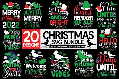 Christmas Svg Bundle (2228732)