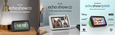 Amazon update Echo Show 5 and 8, plus a new Echo Show 5 Kids edition ...