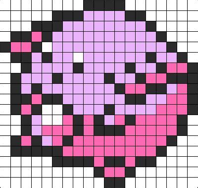 Chansey Pokemon Kandi Pattern Pokemon Bead Pony Bead Patterns