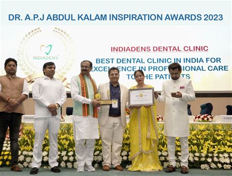 INDIADENS awarded the prestigious "DR APJ Abdul Kalam Award" - Dr ...