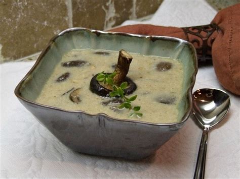 Oven Roasted Mushroom Soup Recipe Girl