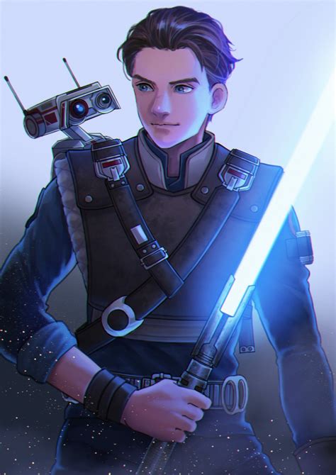 Cal Kestis And Bd Star Wars And More Drawn By Posha Art Danbooru