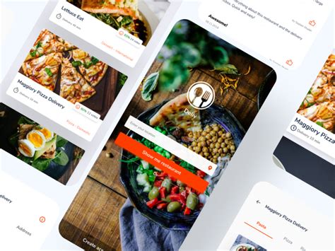 Food Delivery App By Saqlain Shaikh On Dribbble