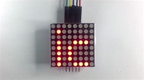 ICStation MAX7219 Dot Matrix Display LED Matrix Display Module