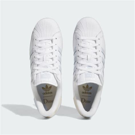 Adidas Dime Superstar Adv Shoes White Adidas Australia