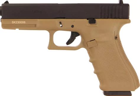 Pistolet G17 Gen 4 Gaz GBB WE Bi Ton Tan