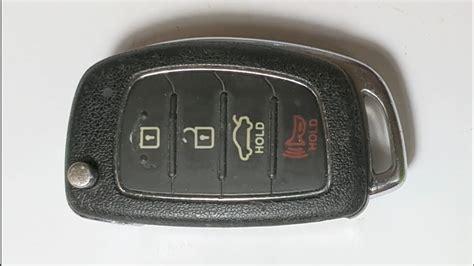 Hyundai Key Fob Battery Replacement Youtube