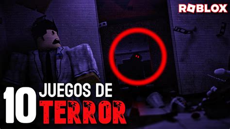 Top 10 Juegos De Terror En Roblox Youtube