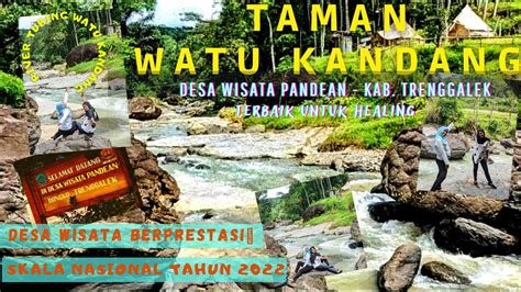 River Tubing Watu Kandang Kabupaten Trenggalek Taman Watu Kandang