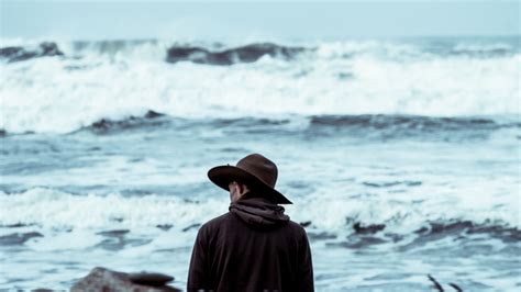 Free Images Man Beach Sea Coast Water Ocean Shore Wind Wave