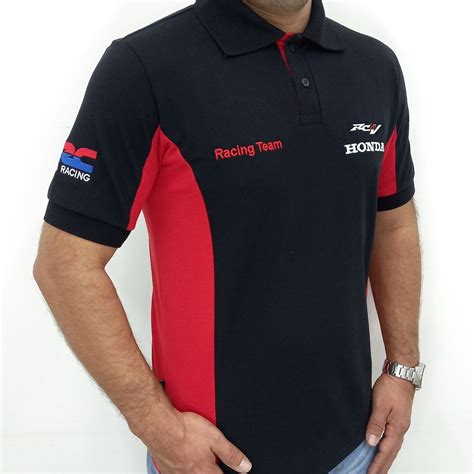 Camisa Polo Masculina Honda Racing Repsol Hrc Moto Gp Parcelamento