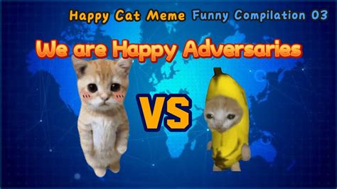 Happy Cat Meme Banana Cat And Elgato Funny Compilation 03 Youtube