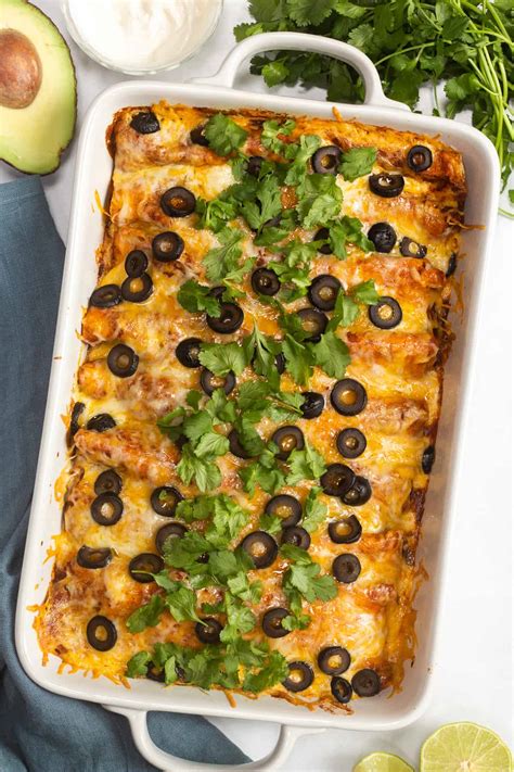 Leftover Turkey Enchiladas Casserole Hot Pan Kitchen