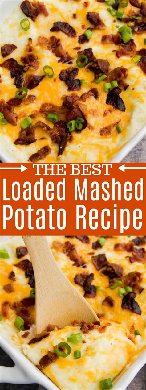 Loaded Mashed Potatoes • The Diary Of A Real Housewife Cheese Mashed Potatoes Perfect Mashed