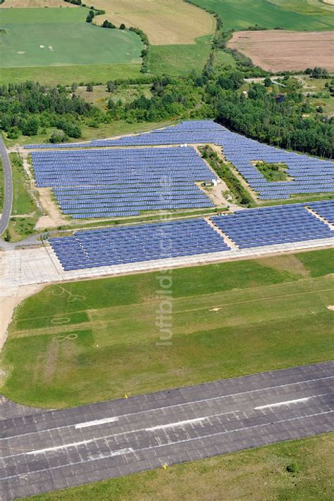 Luftaufnahme Falkenberg Elster Solarpark L Nnewitz Auf Dem