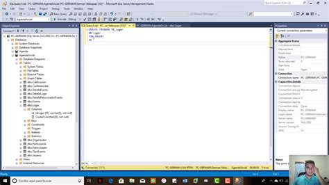 Crear Un Trigger En Sql Server Youtube