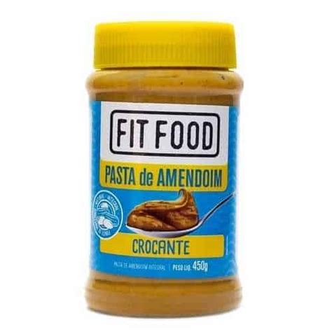 Pasta De Amendoim Crocante Fit Food G