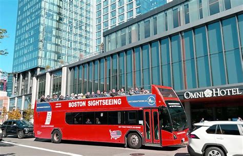 Boston Hop On Hop Off Double Decker Bus Sightseeing Tour