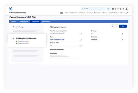 Business Continuity Management Software Fusion Risk Management