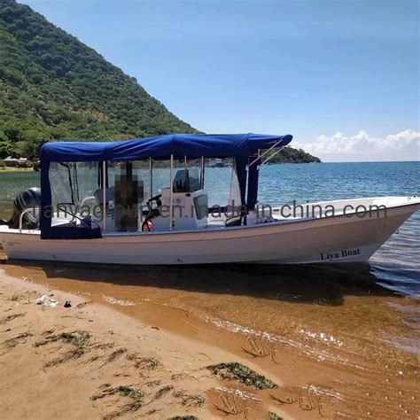 China Ft Frp Sport Passenger Tour Boat Fiberglass Panga Speed Fishing