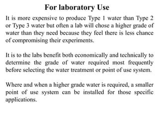 Laboratory reagent water | PPT