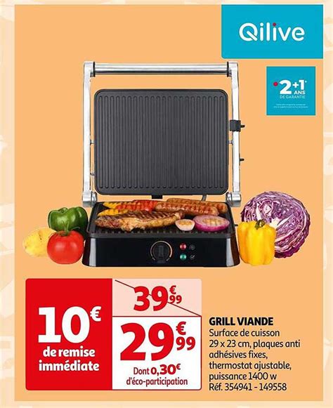 Promo Friteuse Qilive Copper Grill Viande Qilive Friteuse Qilive Chez