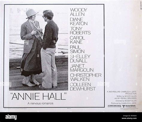 "Annie Hall "- Original Movie Poster Stock Photo - Alamy