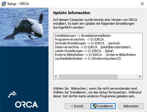 ORCA Helpdesk ORCA OBJEKT 24 Versionsupdate Einzelplatz