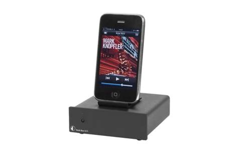 IPhone Docking Station BOX DIGITAL S Pro Ject AUDIO SYSTEMS IPod