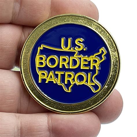 Border Patrol Challenge Coin BPA Patrol Agent Honor First CBP Etsy