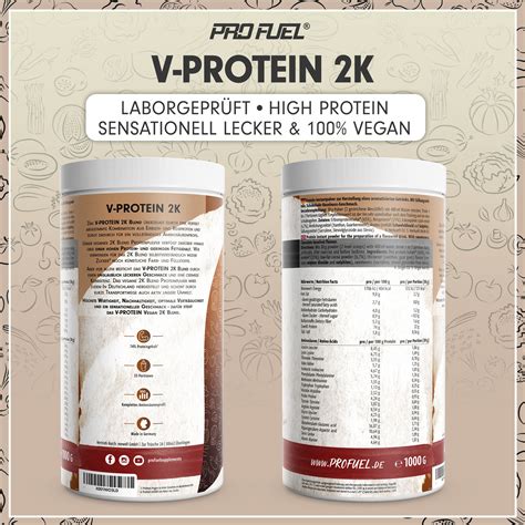 Profuel V Protein K Erbsen Reisprotein G Shop Apotheke