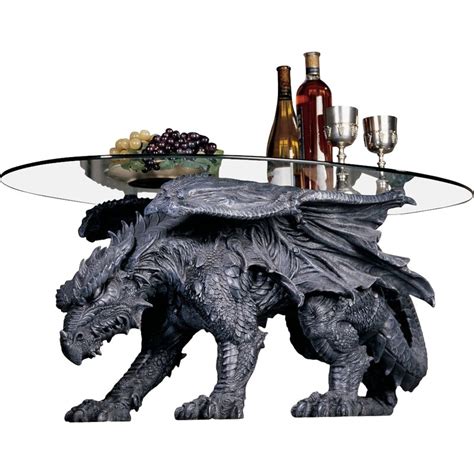 Design Toscano Warwickshire Dragon Coffee Table And Reviews Wayfair