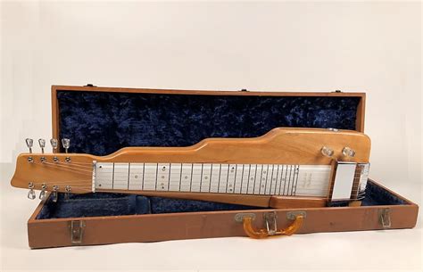 Rare One Owner 1955 Magnatone Troubador 8 String Lap Steel Reverb Uk