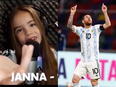 Niña De 7 Años Le Compone Canción A Messi Y Se Vuelve Viral Video