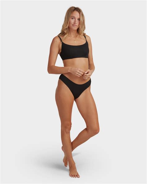 Billabong Summer High Mia D Dd Bralette Bikini Top Black Sands