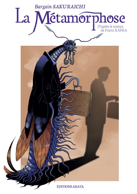 Couvertures images et illustrations de La Métamorphose de Franz Kafka