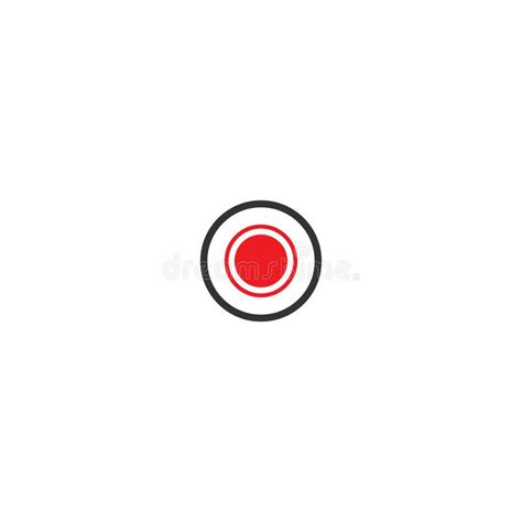 Black And Red Record Icon Podcast Button Radio Podcast Logo Audio