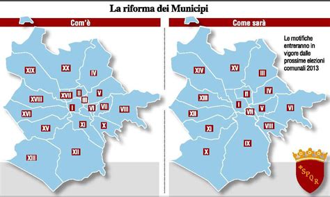 Roma Capitale Mappa Dei Municipi