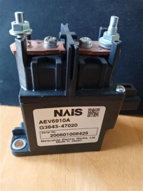 Toyota Prius Hybrid Petrol Battery Main Relay G Aec A