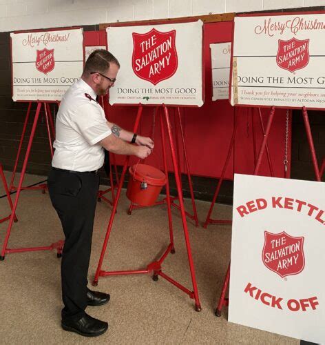 Salvation Army Kicks Off Red Kettle Season News Sports Jobs