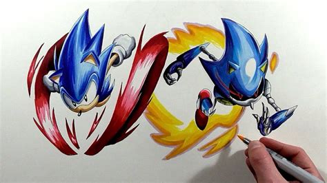 A Drawing Of Sonic